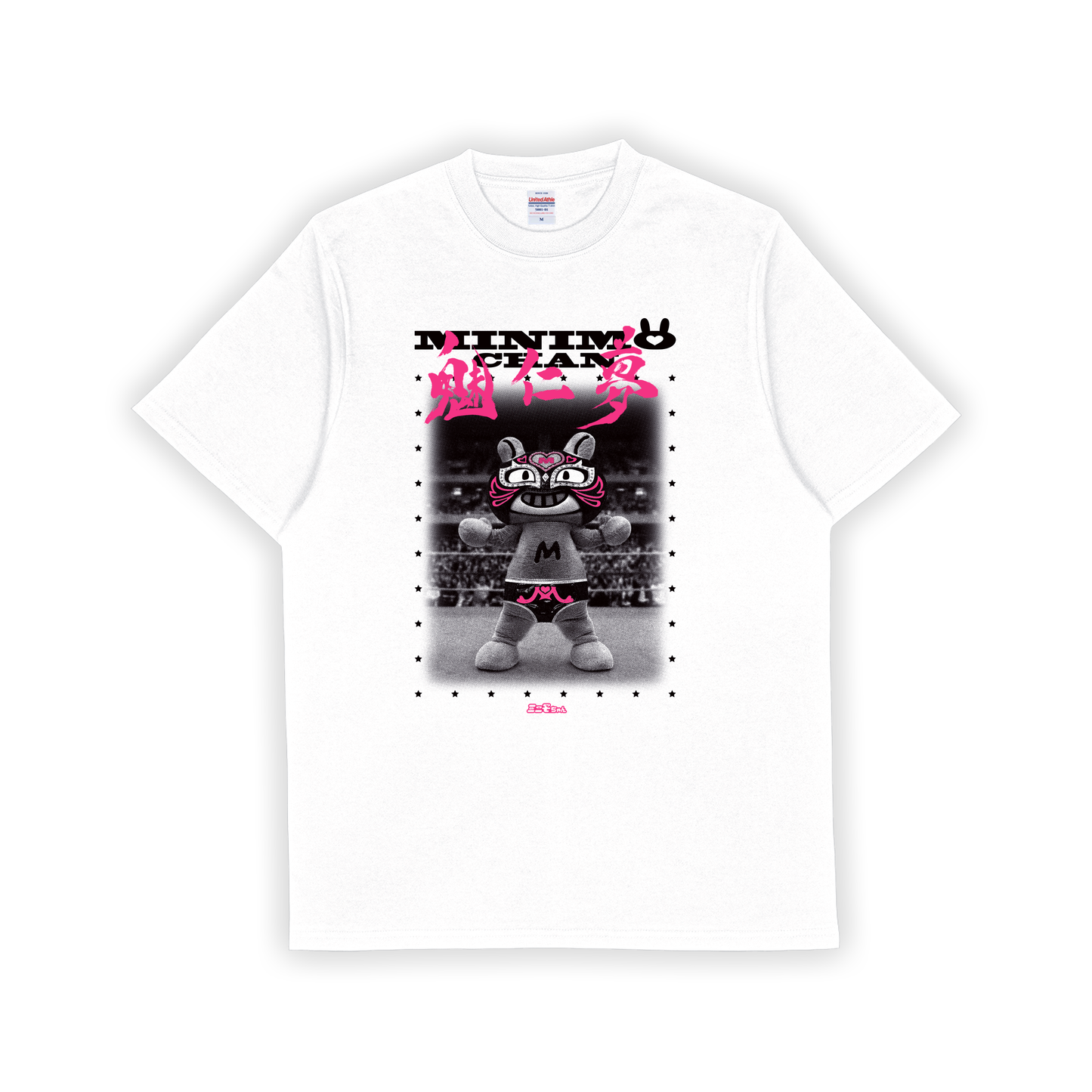 WRESTLER 魅仁夢参上♥ T-SHIRTS WHITE